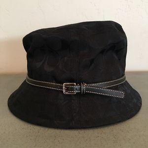 Coach Bucket Hat - Black Signature
